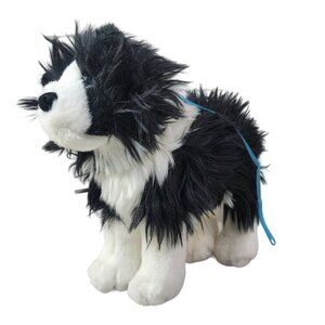 American Girl Rembrandt Border Collie Plush Black White 8" Saige Pet F2221 2013
